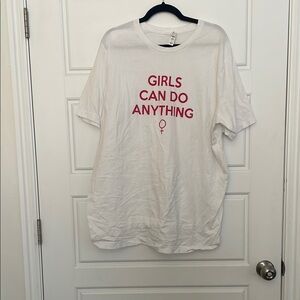 Bella+Canvas White T-Shirt 3XL
